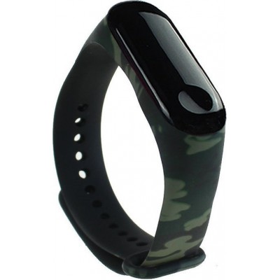 Λουράκι Σιλικόνης Army Green (Mi Band 3/4)